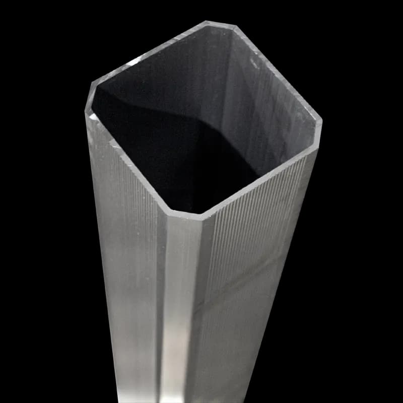 CAT5 4-inch octagonal aluminum roof poles on a dock frame