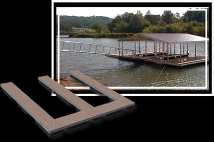 Double-slip dock layout diagram